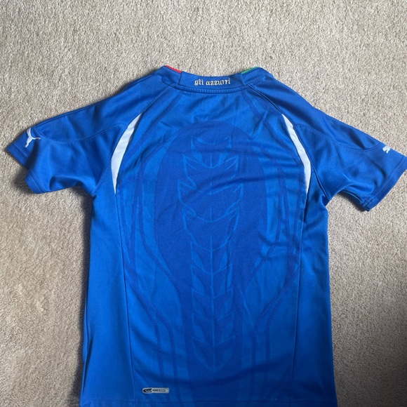 Puma Shirts & Tops Puma Italia Youth Large Soccer Jersey Poshmark